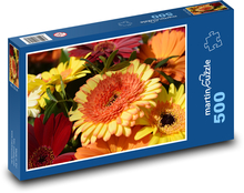 Kwiat - ogród, wiosna Puzzle 500 elementów - 46x30 cm