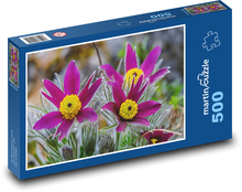 Passerine - Blume, Frühling Puzzle 500 Teile - 46 x 30 cm