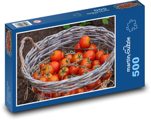 Paradajky - záhrada, zelenina Puzzle 500 dielikov - 46 x 30 cm 