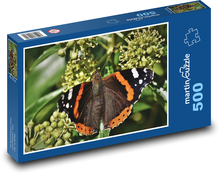 Motyl - owady, skrzydła motyla Puzzle 500 elementów - 46x30 cm
