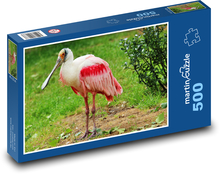 Warzęcha - ptak wodny, zoo Puzzle 500 elementów - 46x30 cm