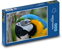 Parrot - macaw, bird Puzzle of 500 pieces - 46 x 30 cm 