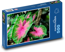 Wąż - roślina, kwiat Puzzle 500 elementów - 46x30 cm