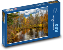 Les - podzim, příroda Puzzle 500 dílků - 46 x 30 cm