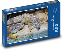 Eidechsen - Reptil, Frühling Puzzle 500 Teile - 46 x 30 cm