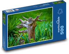 Wurzeln - Baum, Wiese Puzzle 500 Teile - 46 x 30 cm