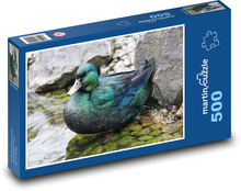 Kačica - vták, rybník Puzzle 500 dielikov - 46 x 30 cm 