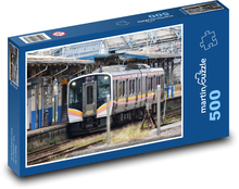 Zug - Bahnhof, Gleise Puzzle 500 Teile - 46 x 30 cm