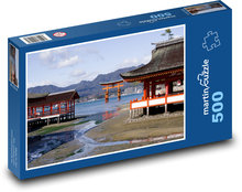 Japan - Schrein, Tempel Puzzle 500 Teile - 46 x 30 cm
