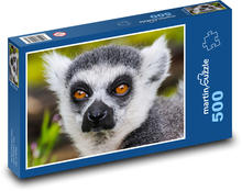 Opice - lemur, zvíře Puzzle 500 dílků - 46 x 30 cm