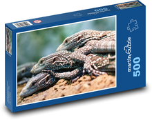 Varan - Eidechse, Reptil Puzzle 500 Teile - 46 x 30 cm