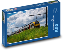 Zug - Transport, Lokomotive Puzzle 500 Teile - 46 x 30 cm