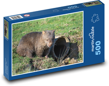 Wombat - zviera, zoo Puzzle 500 dielikov - 46 x 30 cm 