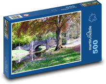 Park - bridge, nature Puzzle of 500 pieces - 46 x 30 cm