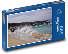 Beach - sea, waves Puzzle of 500 pieces - 46 x 30 cm 