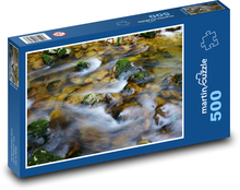 Cove - water, rocks Puzzle of 500 pieces - 46 x 30 cm 