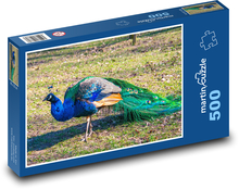 Pfau - Vogel, Tier Puzzle 500 Teile - 46 x 30 cm