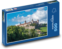 Festung - Gebäude, Schloss Puzzle 500 Teile - 46 x 30 cm