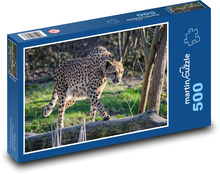 Gepard - príroda, zoo Puzzle 500 dielikov - 46 x 30 cm 