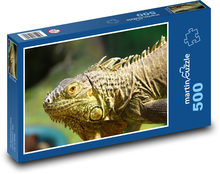 Iguana - jašterica, plaz Puzzle 500 dielikov - 46 x 30 cm 