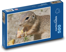 Sysel - hlodavec, hlad Puzzle 500 dílků - 46 x 30 cm