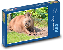 Tapestry - zoo, animal Puzzle of 500 pieces - 46 x 30 cm 