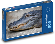 Alligator - Krokodil, Reptil Puzzle 500 Teile - 46 x 30 cm