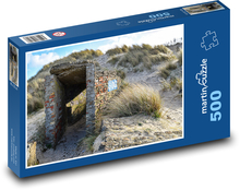 Duny - piesok, tráva Puzzle 500 dielikov - 46 x 30 cm 