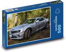 Auto im Wald Puzzle 500 Teile - 46 x 30 cm
