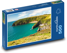 Pobřeží - oceán, útesy Puzzle 500 dílků - 46 x 30 cm