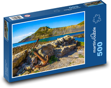 Kotva - oceán, záliv Puzzle 500 dielikov - 46 x 30 cm 