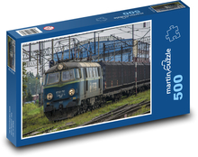 Transport - Train, Railway Puzzle of 500 pieces - 46 x 30 cm 