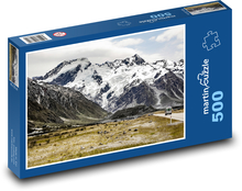 Neuseeland - Berge Puzzle 500 Teile - 46 x 30 cm
