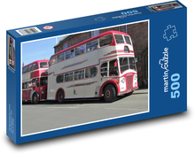Doprava - starý autobus Puzzle 500 dílků - 46 x 30 cm