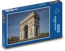 Francúzsko - Paríž, Víťazný oblúk Puzzle 500 dielikov - 46 x 30 cm 