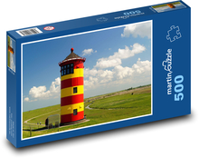 Ostfriesland - maják Puzzle 500 dielikov - 46 x 30 cm 