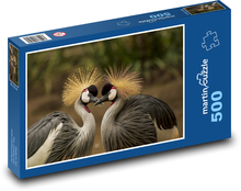 Kran - Vogel, Paar Puzzle 500 Teile - 46 x 30 cm