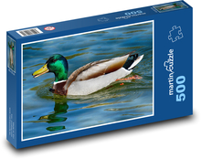 Wild duck - duck, aquatic animal Puzzle of 500 pieces - 46 x 30 cm