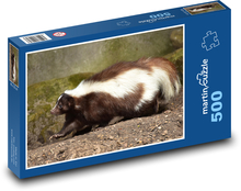 Skunk - zviera, cicavec Puzzle 500 dielikov - 46 x 30 cm 
