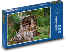Tree - stump, forest Puzzle of 500 pieces - 46 x 30 cm 