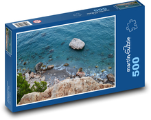Sea - coast, rocks Puzzle of 500 pieces - 46 x 30 cm 