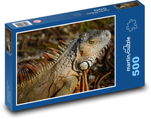 Leguán - jašterica, plaz Puzzle 500 dielikov - 46 x 30 cm 