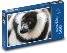 Lemur - małpa, zwierzę Puzzle 500 elementów - 46x30 cm