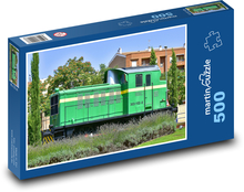 Zug - Straße, Eisenbahn Puzzle 500 Teile - 46 x 30 cm
