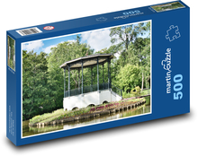 Altana - park, ogród Puzzle 500 elementów - 46x30 cm