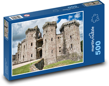 Hrad - pevnosť, veža Puzzle 500 dielikov - 46 x 30 cm 