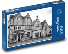 Medieval buildings - Gothic buildings, houses Puzzle of 500 pieces - 46 x 30 cm