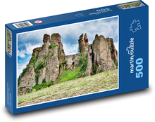 Pevnost - hrad, příroda Puzzle 500 dílků - 46 x 30 cm