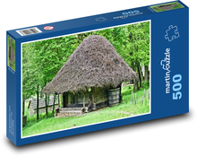 Country cottage - cottage, nature Puzzle of 500 pieces - 46 x 30 cm 
