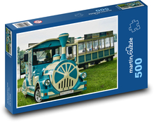 Ausflugszug - Reiten, Unterhaltung Puzzle 500 Teile - 46 x 30 cm